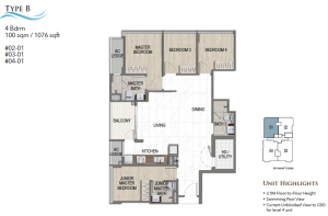 k-suites-singapore-floor-plan-4-bedroom-1076sqft