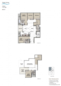 k-suites-singapore-floor-plan-5-bedroom-penthouse-1373sqft